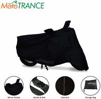 Mototrance Black Bike Body Cover for Royal Enfield Classic 350 @289