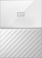 WD My Passport 4 TB Portable Hard Drive (White)