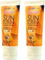 NutriGlow sunscreen fairness lotion set of 2 - SPF 30 PA+++ @ Rs 150