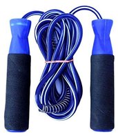 Belco Diablo Jump Rope / Skipping Rope/ Excercise Fitness Rope Plastic Foam Handle Blue (Pack Of 1) Rs. 60