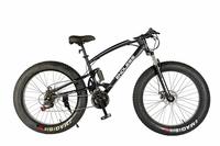 Endless 26T Fat Tyre Double Suspension Mountain Bike (Mat Black)