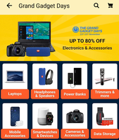 (Last day) Flipkart Grand gadget Days : upto 80% off + 10% discount on Federal bank debit card