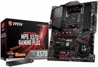 MSI MPG X570 Gaming Plus AMD ATX Gaming Motherboard Motherboard 