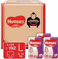 Huggies Wonder Pants Diapers Large @ Rs.1759 MRP Rs.3199 ( 45 % off)