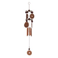 Divya Mantra Feng Shui Rudraksha Coin Windchime for Door 