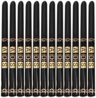 ADS Waterproof Eyeliner Black Pack of 12pcs 2.5 g (Black) 2.5 g@ 119