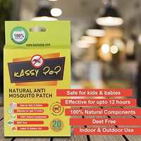Kassy Pop Natural Repellant Mosquito Patches for Babies, Infants & Toddlers, 12 Hour Protection, 20 Patches@ 49