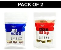 Chewers Lamb Hotdogs Stick Dog Treat, Dog Stick Chew, 6 Pieces with Chicken Hotdogs Stick Dog Treat, @ ₹108