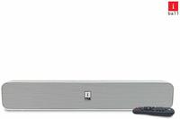 iBall Musi Bar High Power Compact Soundbar with Multiple Playback Options, White