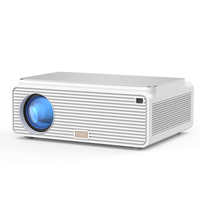 Blitzwolf® BW-VP2 LCD Projector 6500 Lumens Support 4K Resolution Image Adjustment Multiple Ports Built-in Speaker Portable Smart Home Theater Projector With Remote Control EU Plug