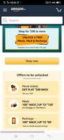 shop 200 or more on amazon unlocke movie Swiggy and recharge offer