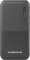Ambrane 10000 mAh Power Bank (PP-111Blk, Power bank)  (Black, Lithium Polymer)