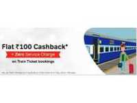 Airtel Thanks App Get Rs. 100 Cashback On First Two Train Ticket Booking Rs. 300 Or Above