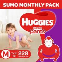 Huggies Wonder Sumo Pack flat 45% off + Buy 2 items save 5%; Buy 3 or more save 10%