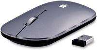 iBall G1000 Metal Wireless Mouse with USB Receiver (Silver)