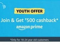Back Again: One Year Amazon Prime At Rs. 499 [ 18 - 24 Year ]