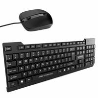 Zinq Technologies ZQ-1100 Wired Keyboard & Mouse Combo (Black) Rs. 299