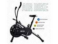 Reach Air Bike Exercise Cycle with Moving Handles & Adjustable Cushioned Seat (Multi-Color) Rs. 5490