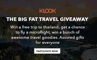 Free goodies and various Gift from klook..