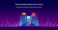 Internshala: Fully sponsored 1-day internships at Xiaomi, Lenovo & HCL