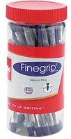 Cello Finegrip Jar Blue Ball Pen pack 25pcs ( Buy 3 @ 294)