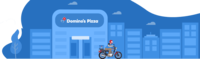 100 RS. Off On Ordering pizza From Domino’s Pizza