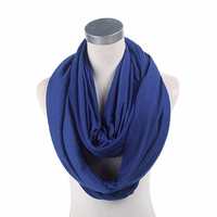 Fashions Soft Lightweight Solid Colour Infinity Around Loop Scarf (Free Size) at 109