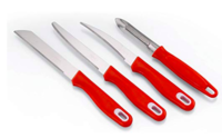 Pigeon by Stovekraft - Ultra Stainless Steel Knife Set, Set of 4, Multicolour 