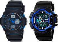 Skmei Watches (Pack Of 2) @ ₹398