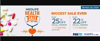 Medlife- Medicines Offer All Users [18th Dec - 22nd Dec 2019]