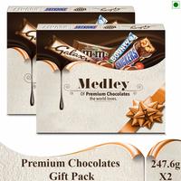 SNICKERS Medley Assorted Chocolates Gift Pack  (Pack of 2) 30% off + 10% coupon off