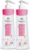 [prime]Yardley London English Rose Hand and Body Lotion, 350ml (Pack of 2)