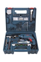 Bosch GSB 500W 500 RE Tool Set (Blue) 