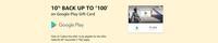 Google play Gift Card Now 10 % Off upto 100 rupees(User Specific) 