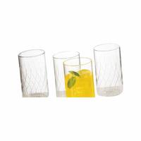 Borosil Vision Glasses Cascade Set, 295ml, Set of 6