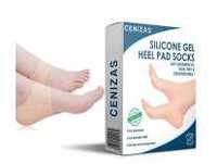 Cenizas Silicone Gel Heel Pad Socks for Pain Relief for Men and Women (Beige, Free Size) - 1 Pair at Rs. 149 @ Amazon