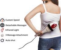 Lifelong LL54 Detachable Powerful Body Massager (2 in 1), Brown