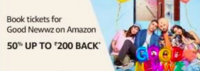 50% cashback on Good newwz movie tickets