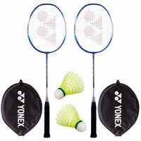 Yonex Super Value Combo (Two Yonex Badminton Racquets and 2 Pieces Shuttlecock)

