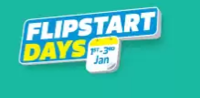 Last Day - Flipstart Days : Upto 70% off + 10% Instant Discount with Credit/ Debit Cards, Net Banking and  EMI Transactions 