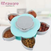 Rotating Tray with Mobile Stand (5 compartments)


