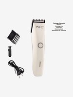 HTC AT-206 Pro Rechargeable Cordless Trimmer For Men (White)