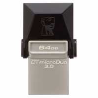 Kingston DT MicroDuo 64GB USB3.0 OTG USB Flash Drive