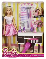 Barbie Doll and Playset, Multi Color