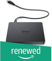 (Renewed) Dell DW316 External USB Slim DVD R/W Optical Drive 429-AAUX