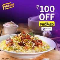PayPal (All Users) Get 50% cashback upto ₹250 on Faasos