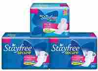 Stayfree Pads (40+6 = 46 Pads) at Flat 45% Off for Rs.141