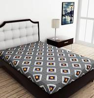Metro Living- Cotton Single Printed Bedsheet  