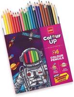 Cello ColourUp Round Shaped Color Pencils  (Set of 24, Multicolor)