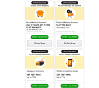 Shop On Amazon And Get Attractive Unlock Offers (user specific) 